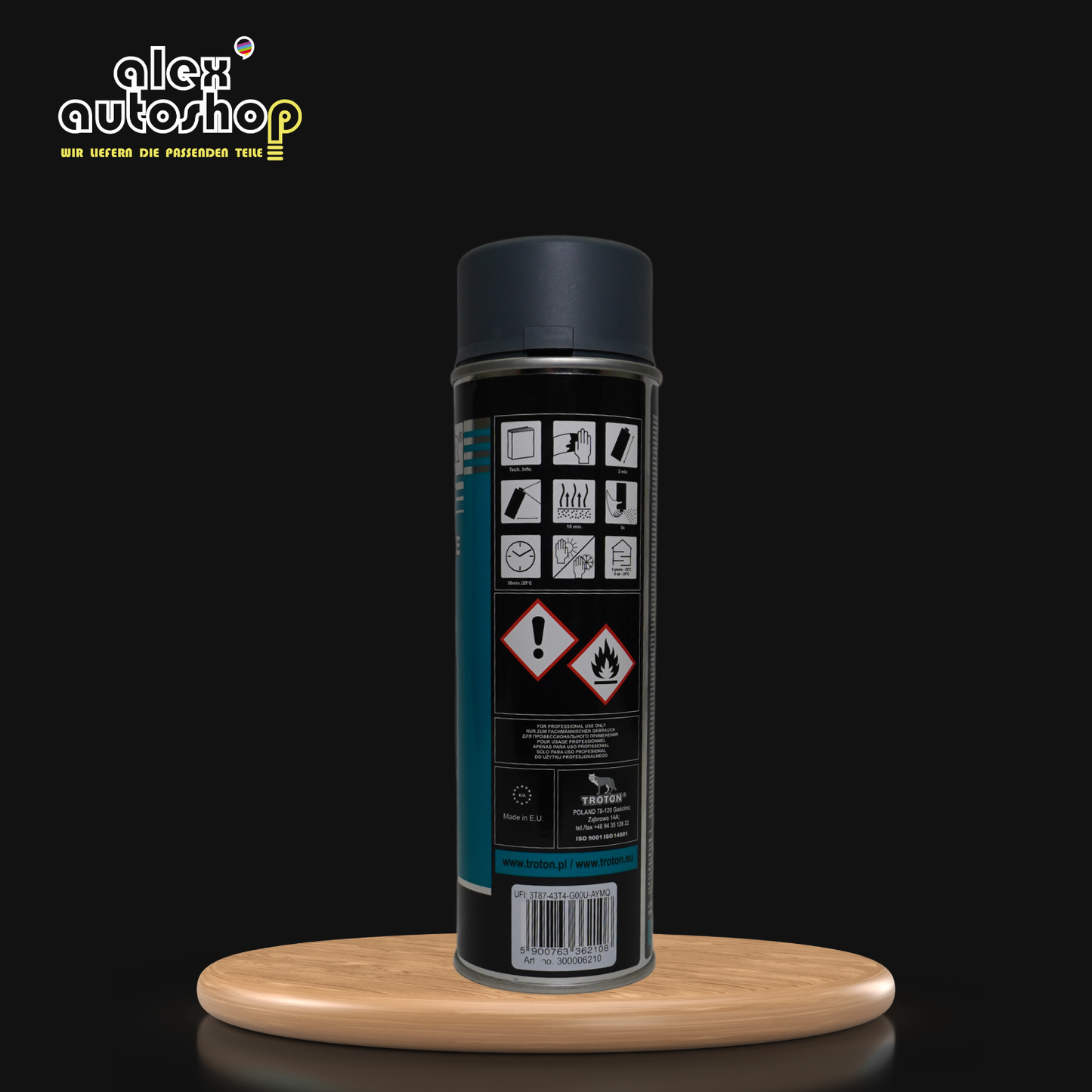 MASTER Struktur-Lack für Kunststoff (Spray)