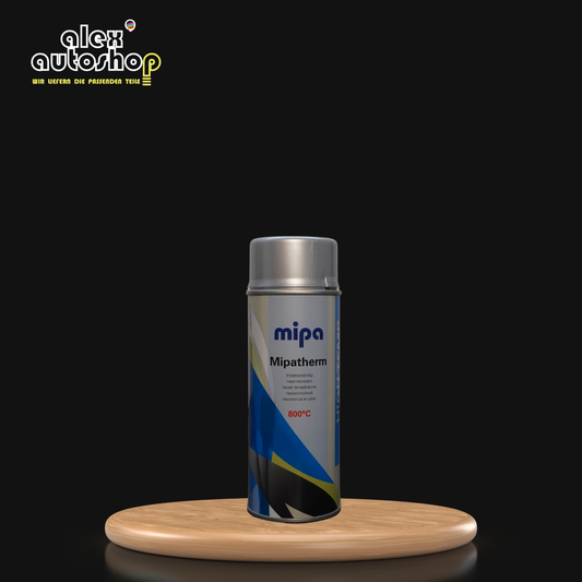 Mipa Mipatherm Silber – Hitzebeständiger Lack bis 800 °C (400 ml Spraydose)