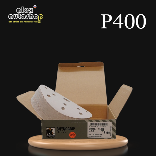 Rhynogrip P400 Schleifscheiben